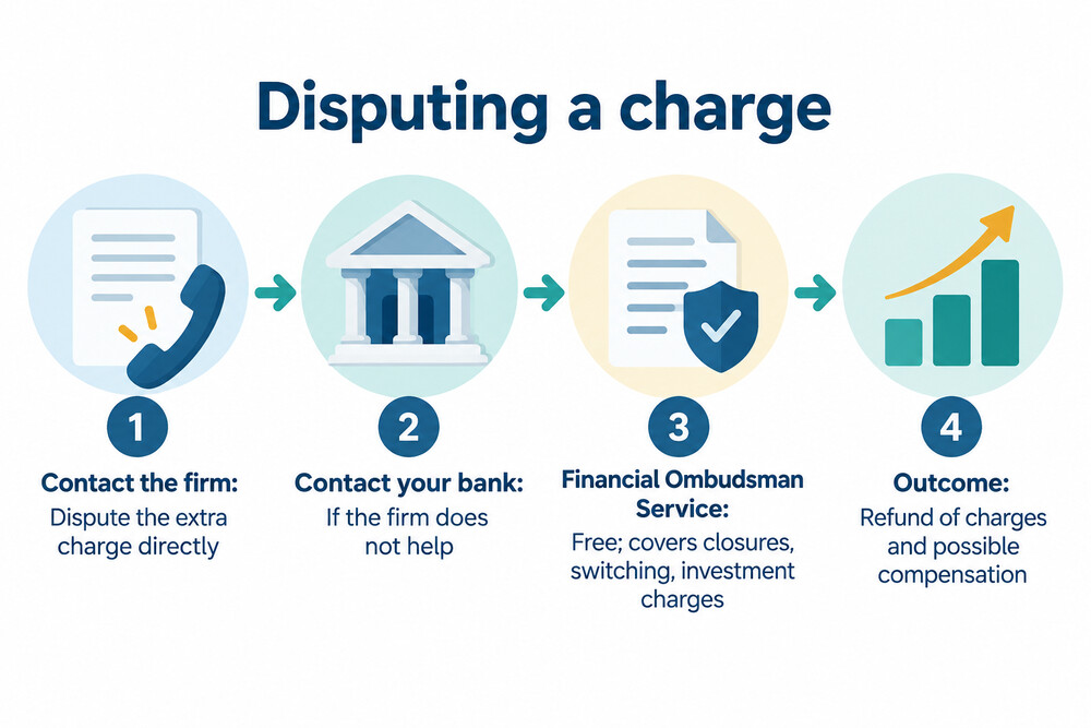 How to dispute an account charge, from the firm to the ombudsman