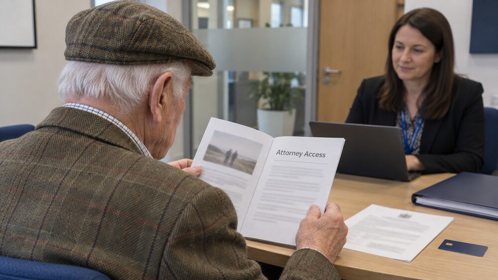 What an attorney can and cannot do on someone's bank account