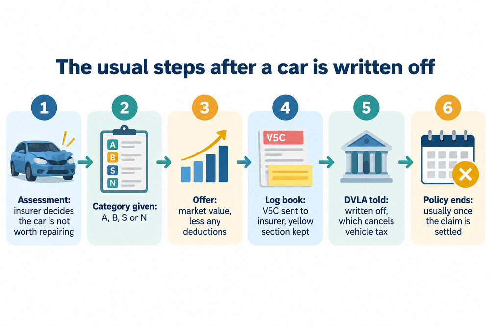 How a write-off claim usually runs