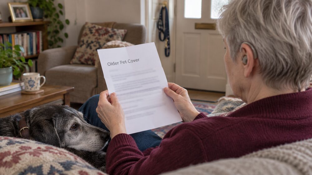 Can I insure an older cat or dog?