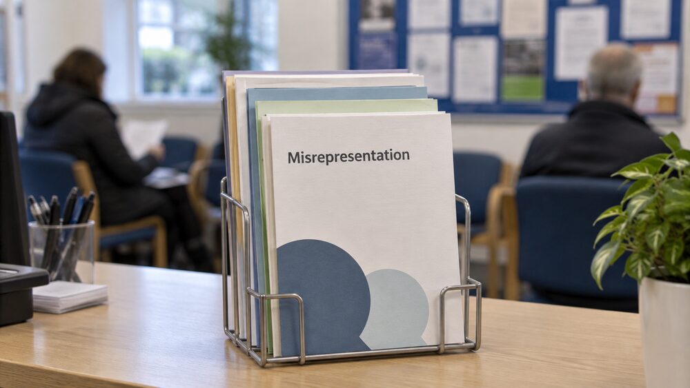 Giving wrong information to an insurer: misrepresentation