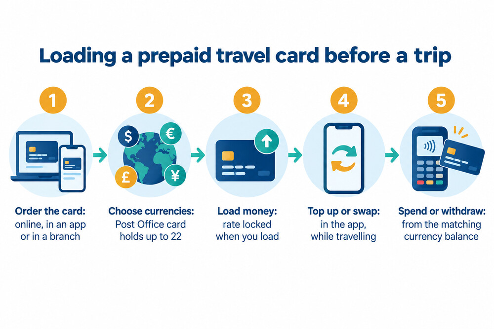 How loading a prepaid travel card works, from ordering to spending abroad