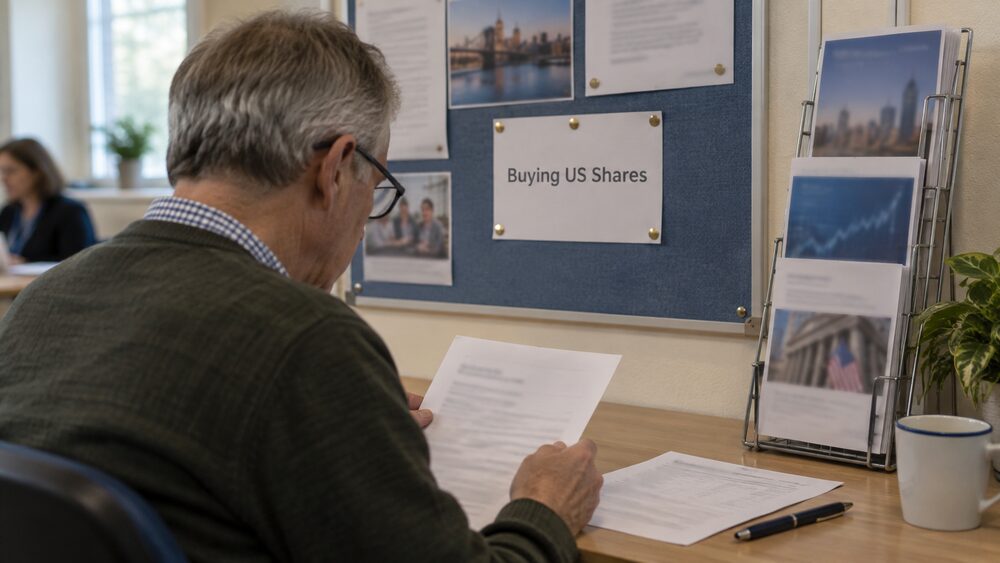 Buying US and overseas shares