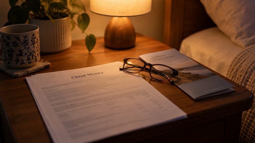 Cash on investment platforms: client money and interest