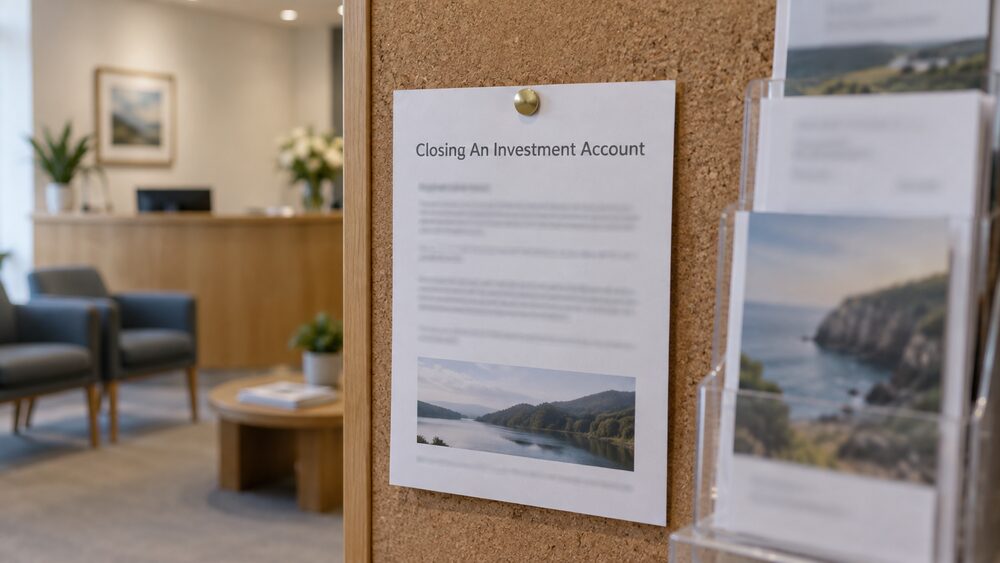 How long does it take to close an investment account?