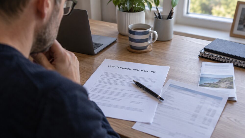 ISA, pension or general account: where investments can be held