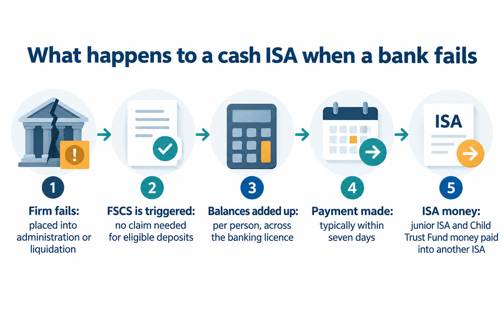 How the FSCS pays back savers when a bank fails, in order