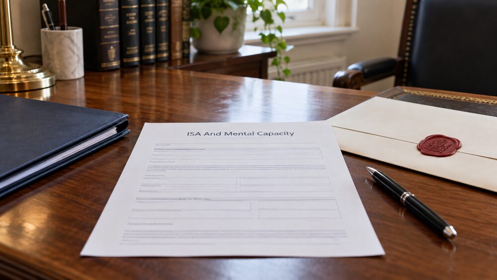 Managing an ISA for Someone Who Lacks Mental Capacity