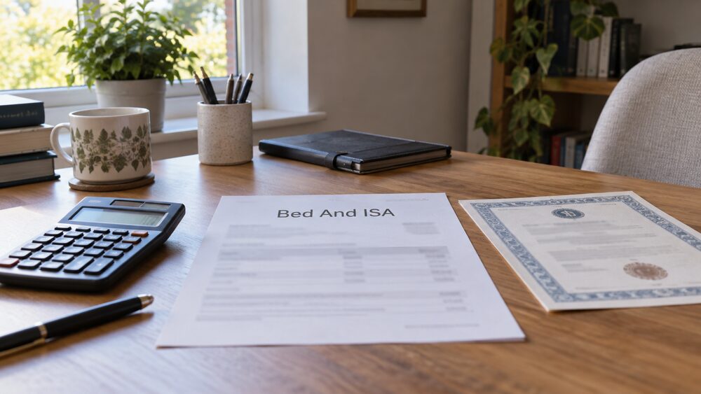 Bed and ISA: moving investments into an ISA