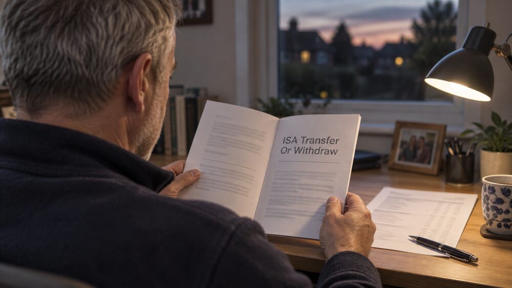 Transfer an ISA or withdraw and reinvest?