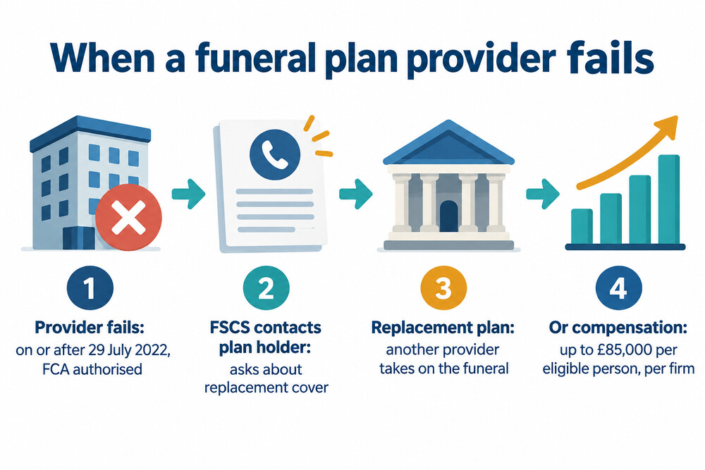 How the FSCS handles a failed funeral plan provider