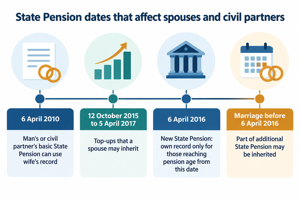 Timeline of the State Pension dates that matter for couples