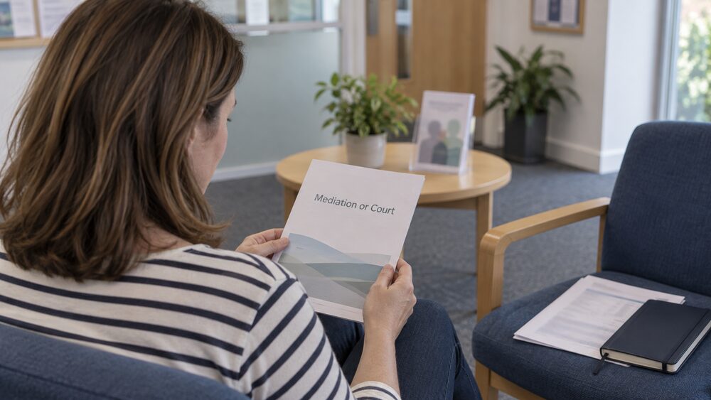 Mediation or Court for Money After Separation