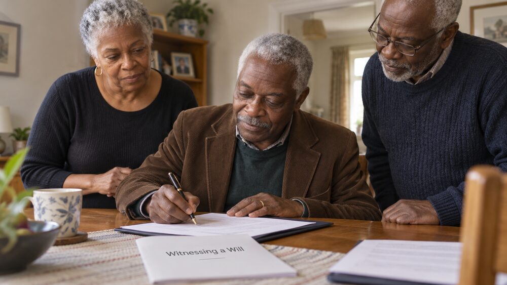 Witness Rules for a Valid Will