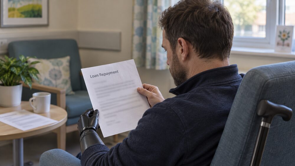 Repaying a loan taken out while unwell