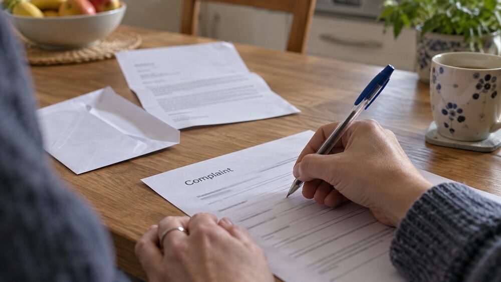 Complaining about a lender or finance company