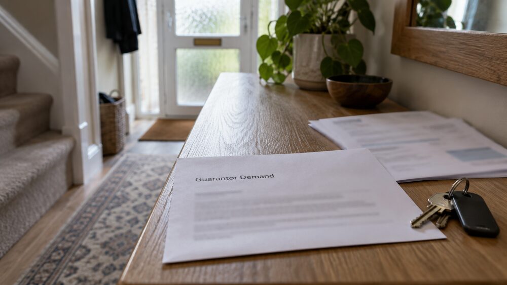 What a guarantor pays when the borrower misses payments