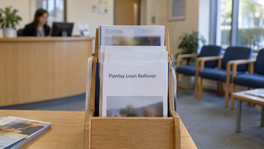 How many times can a payday loan be rolled over?