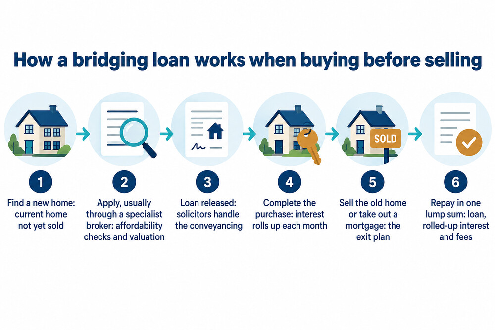 How a bridging loan fits into buying before selling