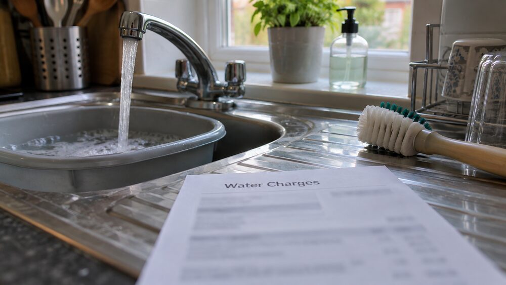 Water bills in Scotland, Wales and Northern Ireland