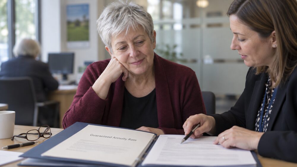 Guaranteed annuity rates on older policies