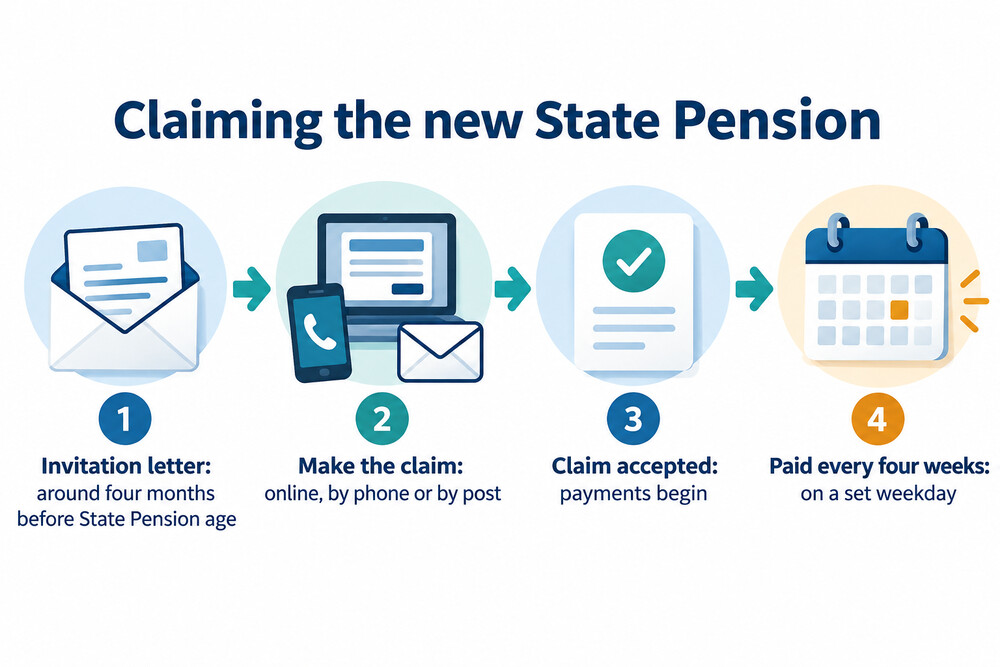 How a State Pension claim works from invitation letter to first payment