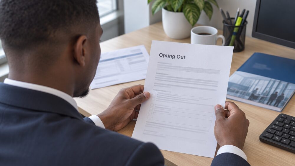 How do I opt out of a workplace pension and get a refund?