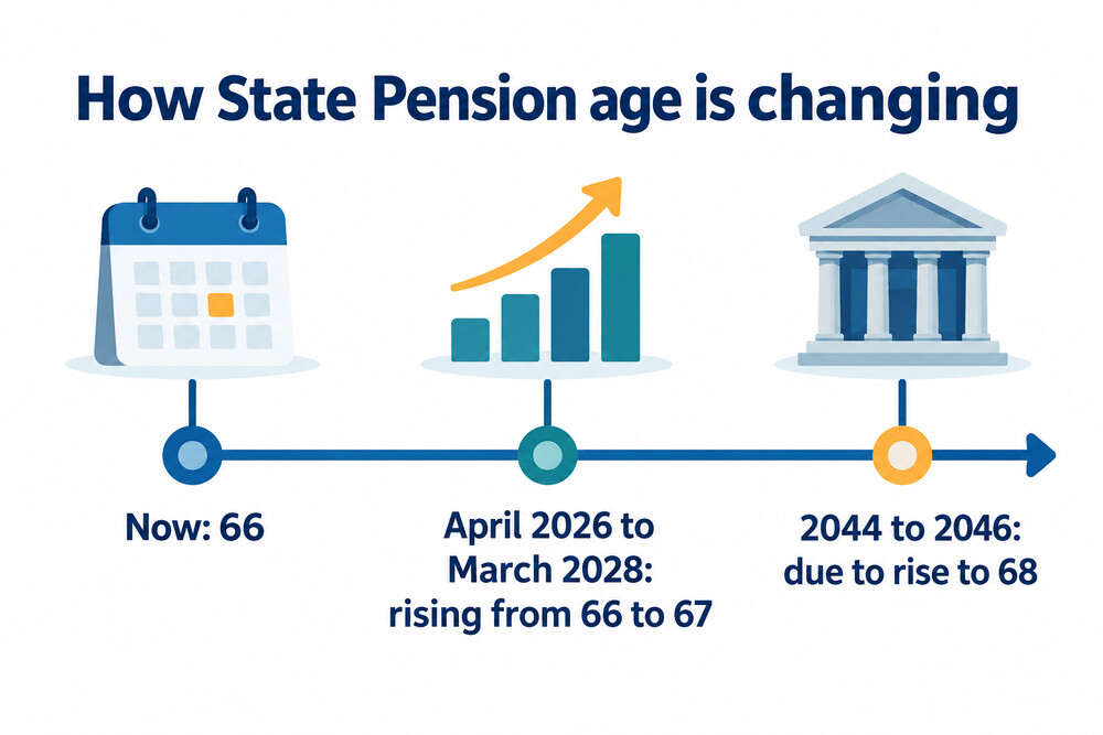 Timeline of State Pension age changes
