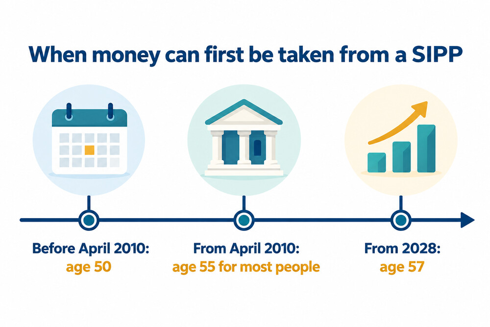 Timeline of the minimum pension age