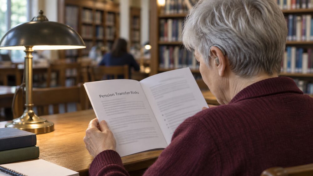 What are the risks of transferring my pension?
