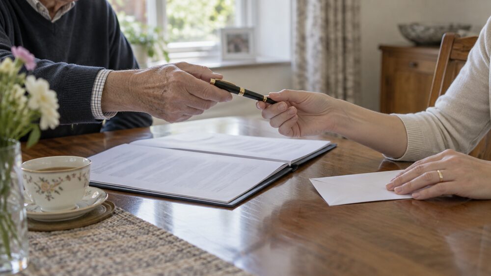 Who signs to cancel a life insurance policy held in trust?