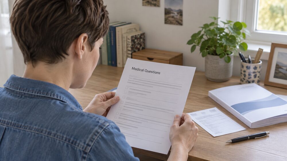 What happens if I don't disclose a medical condition on an income protection application?