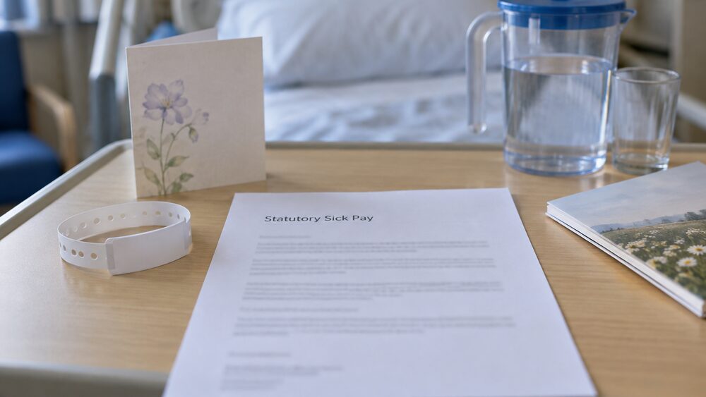 Statutory Sick Pay, ESA and what you get if you cannot work
