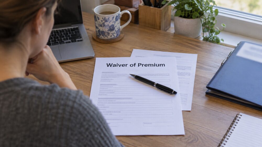 How do I claim waiver of premium?