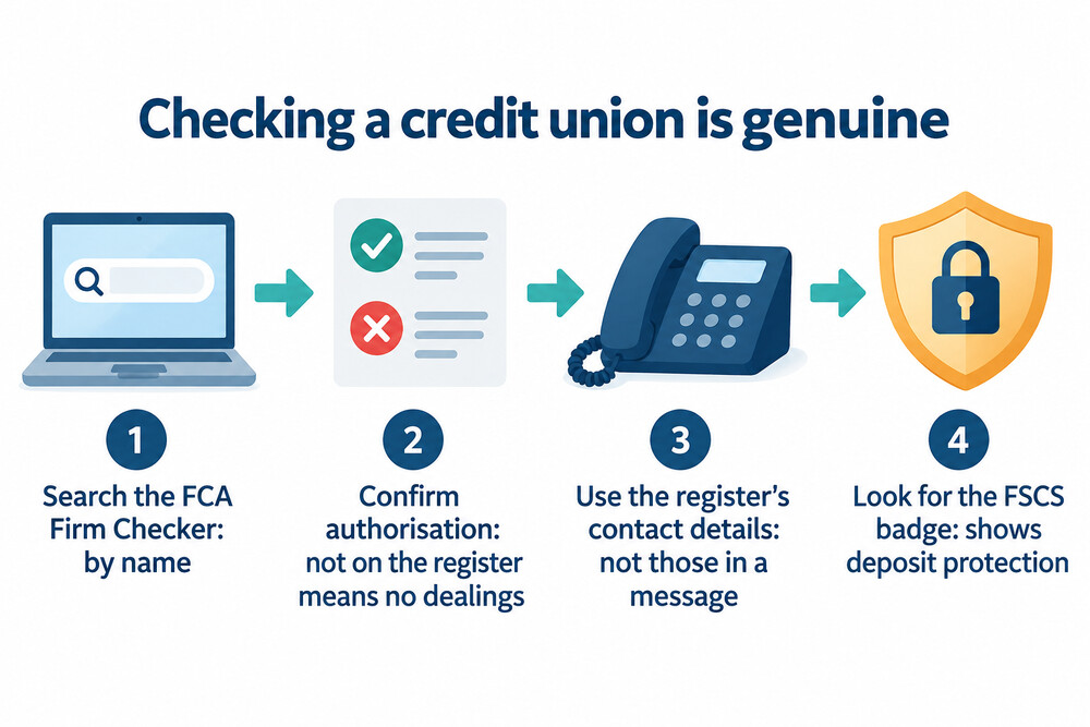 Checking a credit union before saving or borrowing