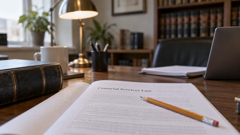 HM Treasury's role in financial services law