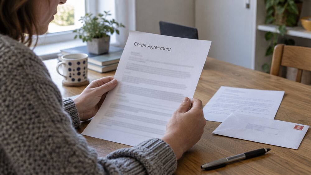Is a credit agreement enforceable if key information is missing?