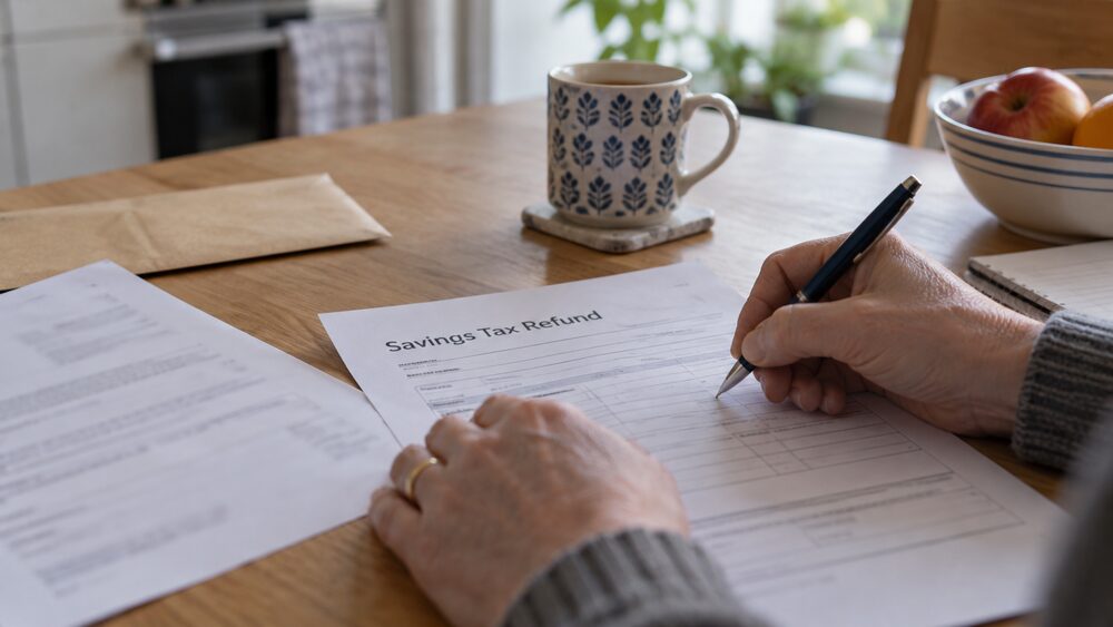 Reclaiming tax paid on savings interest