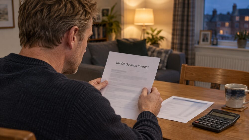 Tax on savings interest for Scottish taxpayers