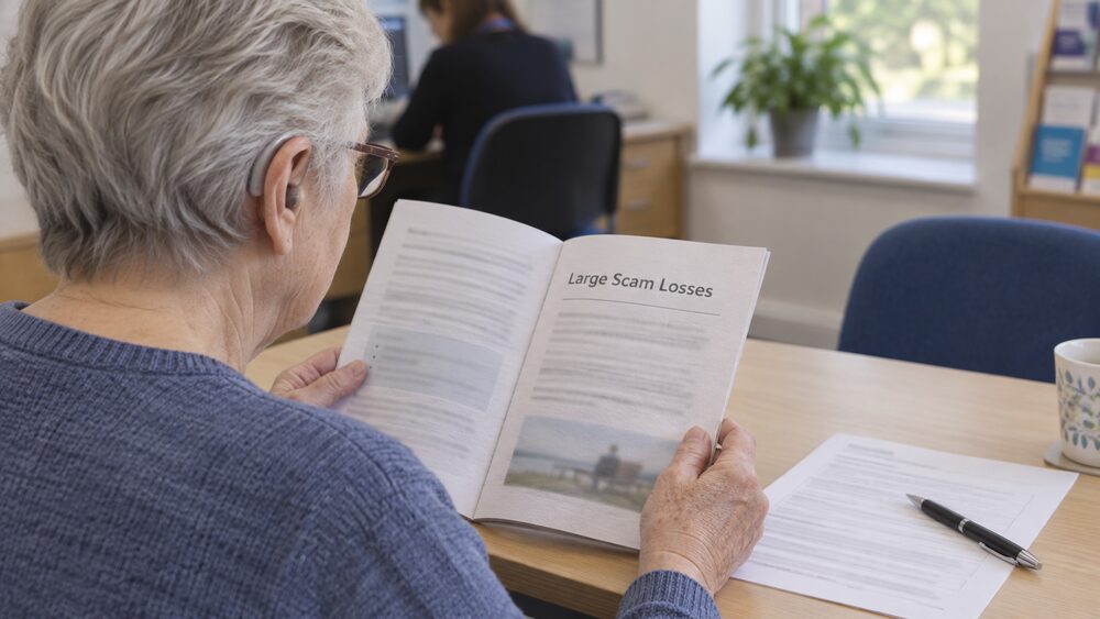 What happens if you lose more than £85,000 to a bank transfer scam