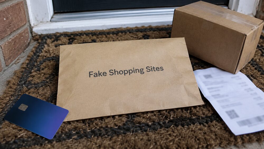 Fake websites and online shopping scams