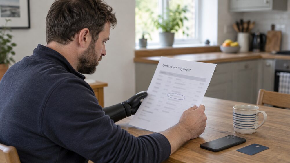 What to do about a transaction you do not recognise