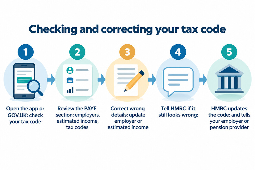 What to do if your tax code looks wrong, from checking it to HMRC telling your employer